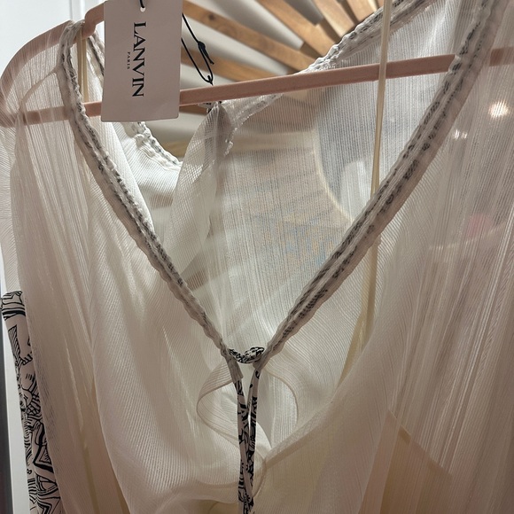 LANVIN SLEEVELESS MAXI DRESS - Picture 3 of 5